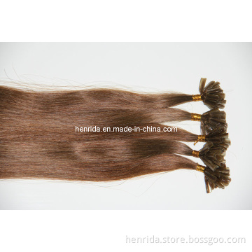 I-Tip Hair Extension with Curly/Straight/Yaki/Wavy Style, Made of Remy/Virgin Human Hair